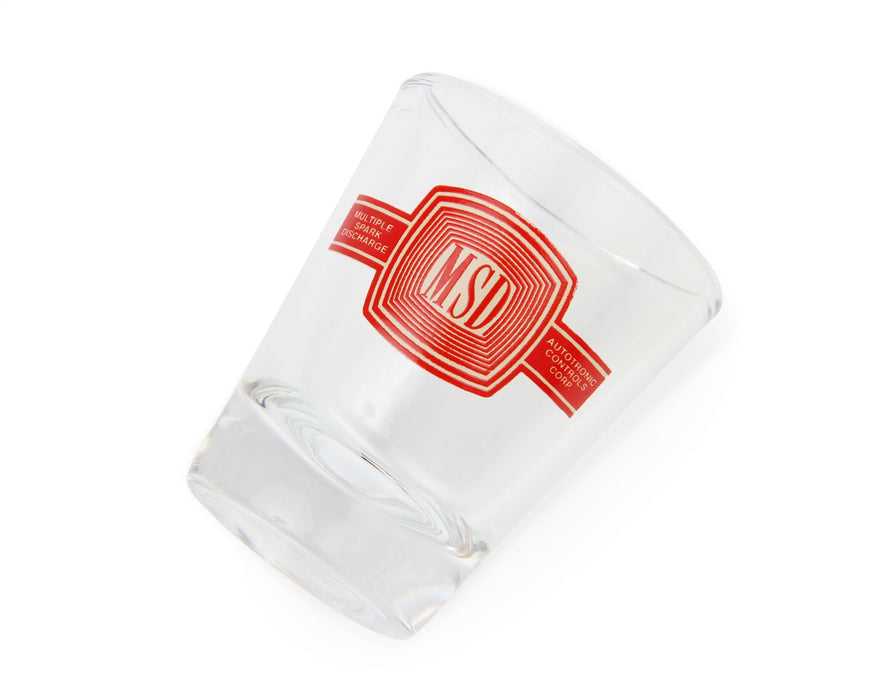 Holley 36-479 Shot Glass; 2 oz.; w/Vintage MSD Logo; Sold Individually; - Truck Part Superstore