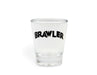 Holley 36-483 Shot Glass; 2 oz.; w/Brawler Logo; Sold Individually; - Truck Part Superstore