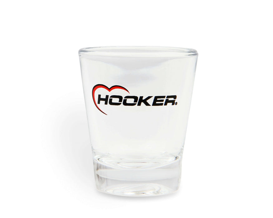 Holley 36-484 Shot Glass; 2 oz.; w/Hooker Logo; Sold Individually; - Truck Part Superstore