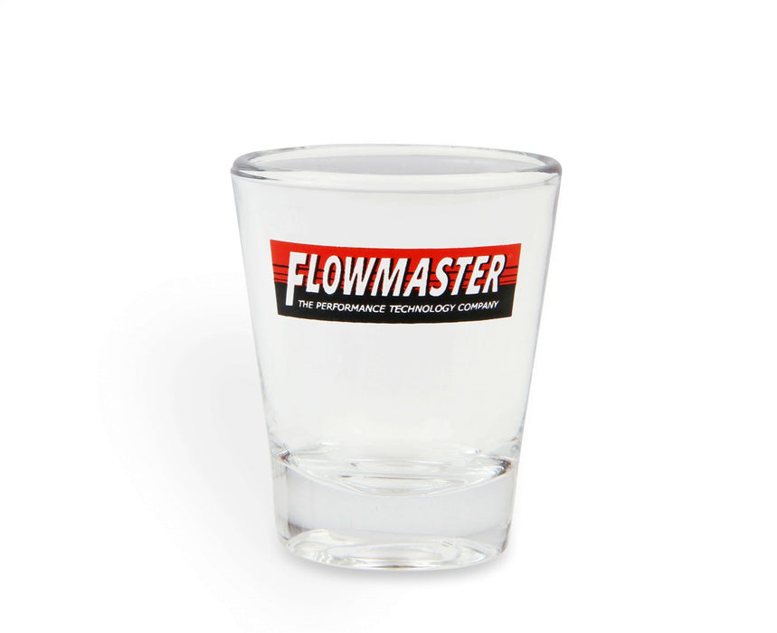 Holley 36-485 Shot Glass; 2 oz.; w/Flowmaster Logo; Sold Individually; - Truck Part Superstore