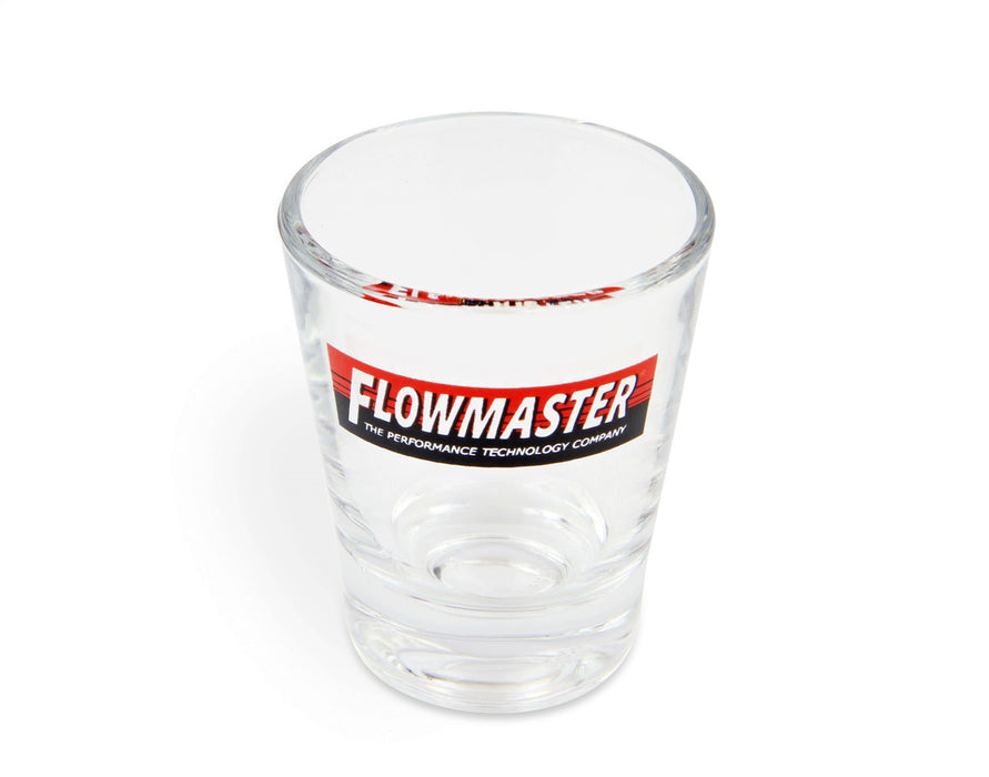 Holley 36-485 Shot Glass; 2 oz.; w/Flowmaster Logo; Sold Individually; - Truck Part Superstore