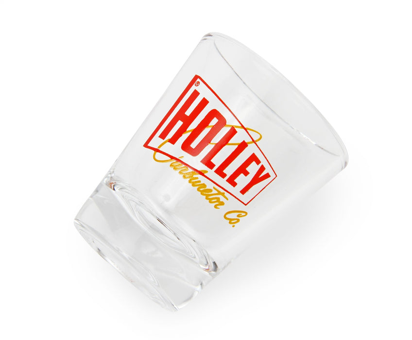 Holley 36-486 Shot Glass; 2 oz.; w/Holley Carb Co. Logo; Sold Individually; - Truck Part Superstore