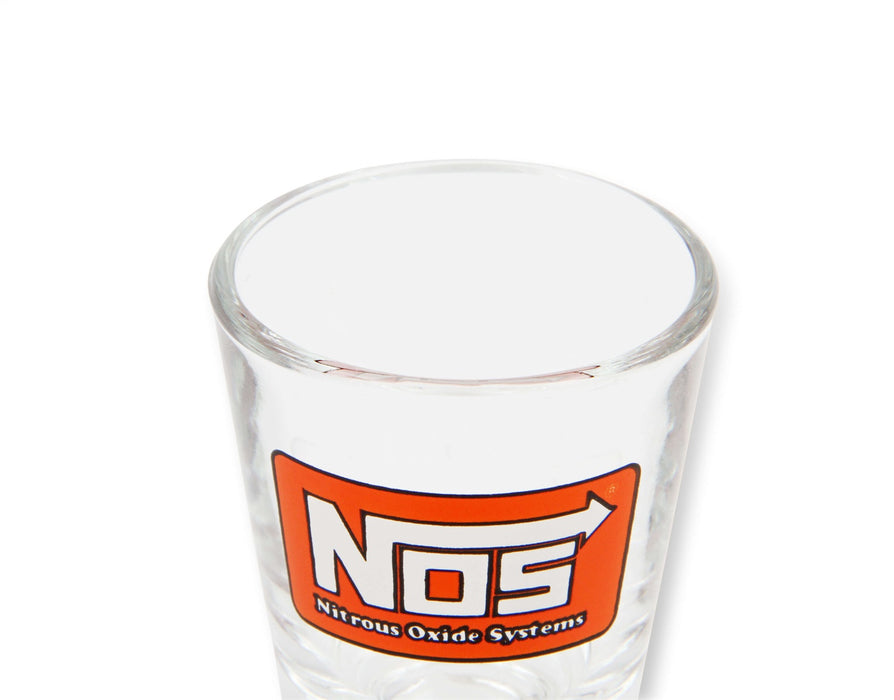 Holley 36-489 Shot Glass; 2 oz.; w/Nitrous Oxide Systems Logo; Sold Individually; - Truck Part Superstore