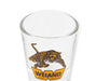 Holley 36-490 Shot Glass; 2 oz.; w/Weiand Tiger Logo; Sold Individually; - Truck Part Superstore