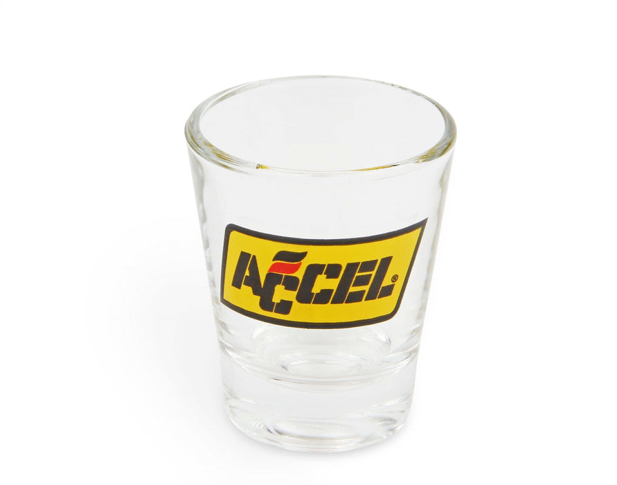Holley 36-491 Shot Glass; 2 oz.; w/Accel Logo; Sold Individually; - Truck Part Superstore