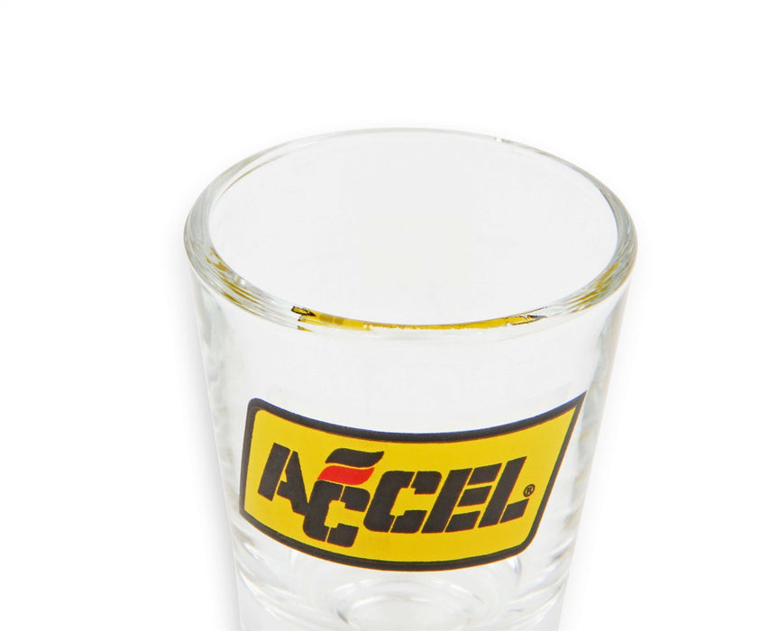 Holley 36-491 Shot Glass; 2 oz.; w/Accel Logo; Sold Individually; - Truck Part Superstore