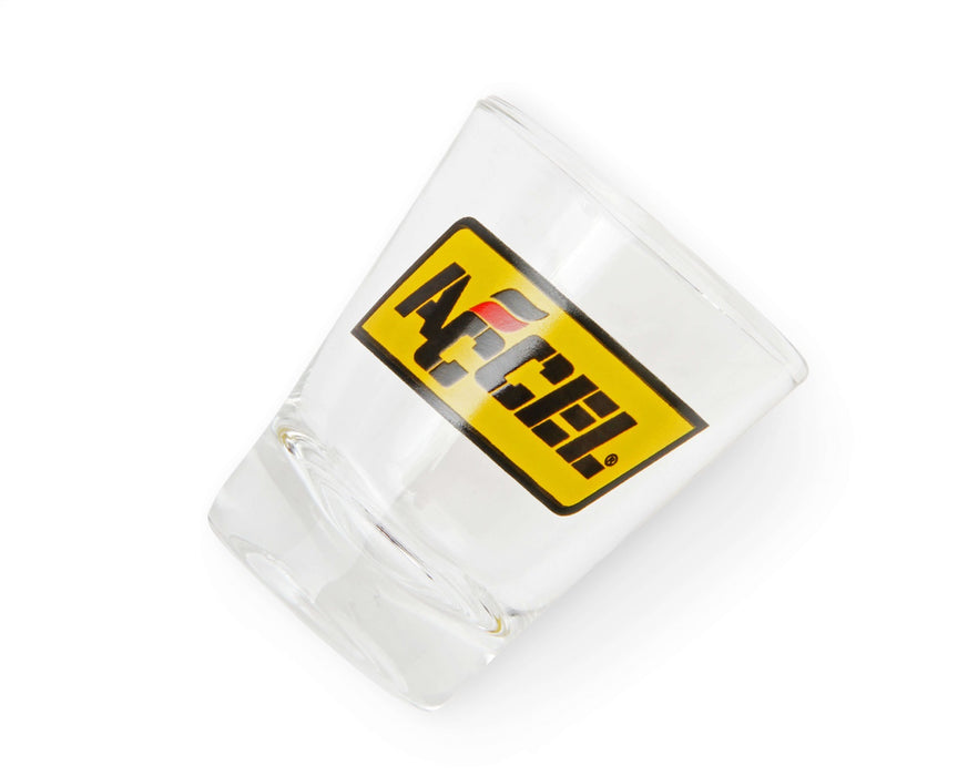 Holley 36-491 Shot Glass; 2 oz.; w/Accel Logo; Sold Individually; - Truck Part Superstore