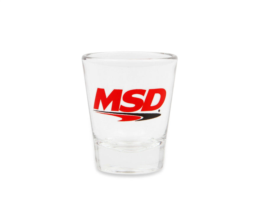 Holley 36-492 Shot Glass; 2 oz.; w/Modern MSD Logo; Sold Individually; - Truck Part Superstore