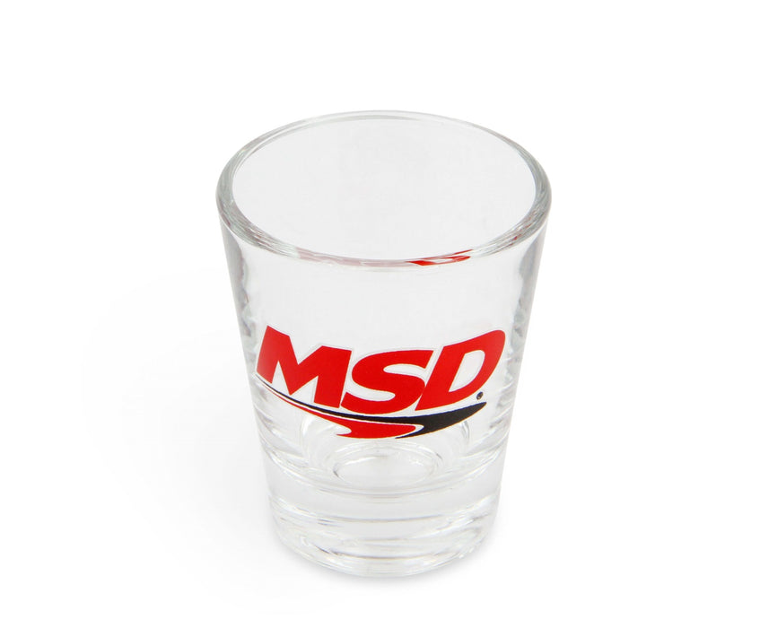 Holley 36-492 Shot Glass; 2 oz.; w/Modern MSD Logo; Sold Individually; - Truck Part Superstore