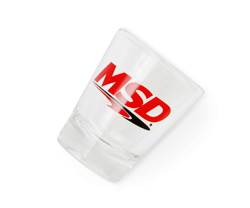 Holley 36-492 Shot Glass; 2 oz.; w/Modern MSD Logo; Sold Individually; - Truck Part Superstore