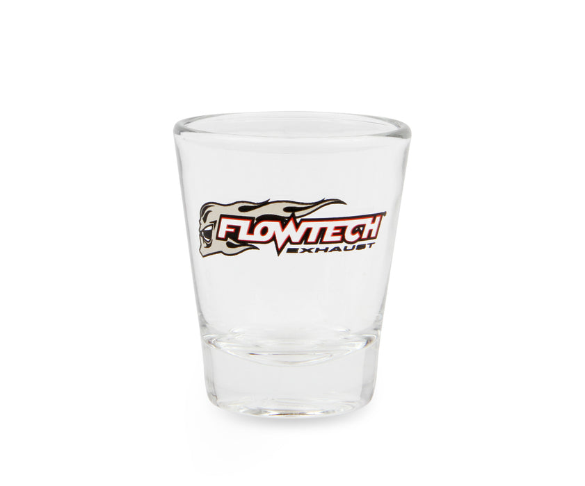 Holley 36-495 Shot Glass; 2 oz.; w/Flowtech Logo; Sold Individually; - Truck Part Superstore