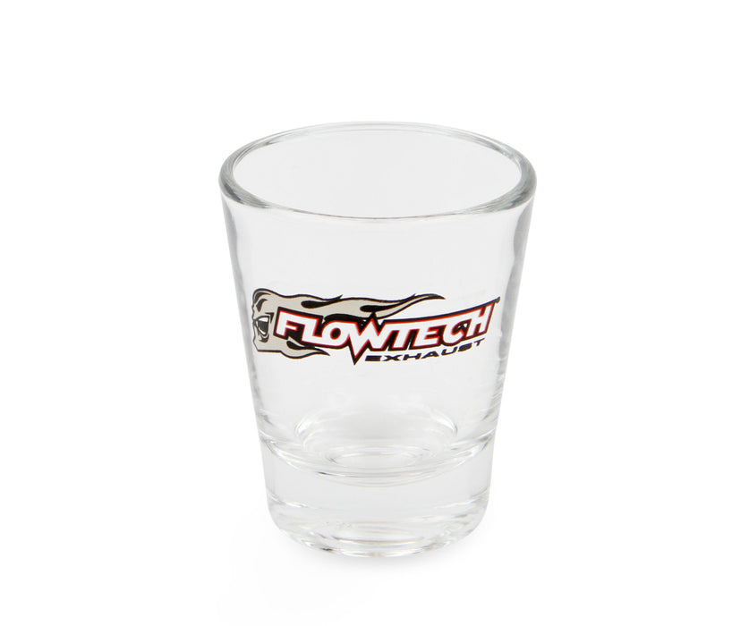 Holley 36-495 Shot Glass; 2 oz.; w/Flowtech Logo; Sold Individually; - Truck Part Superstore