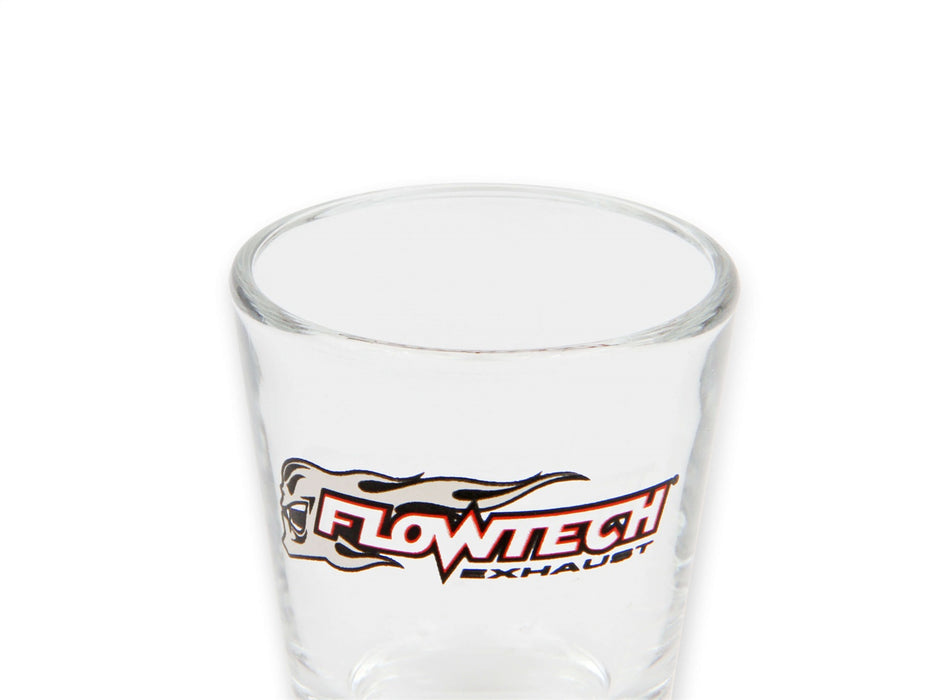 Holley 36-495 Shot Glass; 2 oz.; w/Flowtech Logo; Sold Individually; - Truck Part Superstore