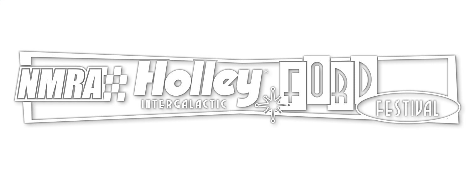 Holley 36-517 Decal; Ford Fest Windshield; White; 31.22 in. X 5 in.; - Truck Part Superstore
