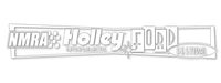 Holley 36-517 Decal; Ford Fest Windshield; White; 31.22 in. X 5 in.; - Truck Part Superstore