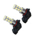 Oracle Lighting 3601-001 H10 / 9145 18 LED Bulbs, White, Pair - Truck Part Superstore
