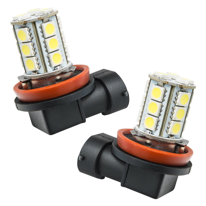 Oracle Lighting 3602-001 H11 18 LED Bulbs, White, Pair - Truck Part Superstore
