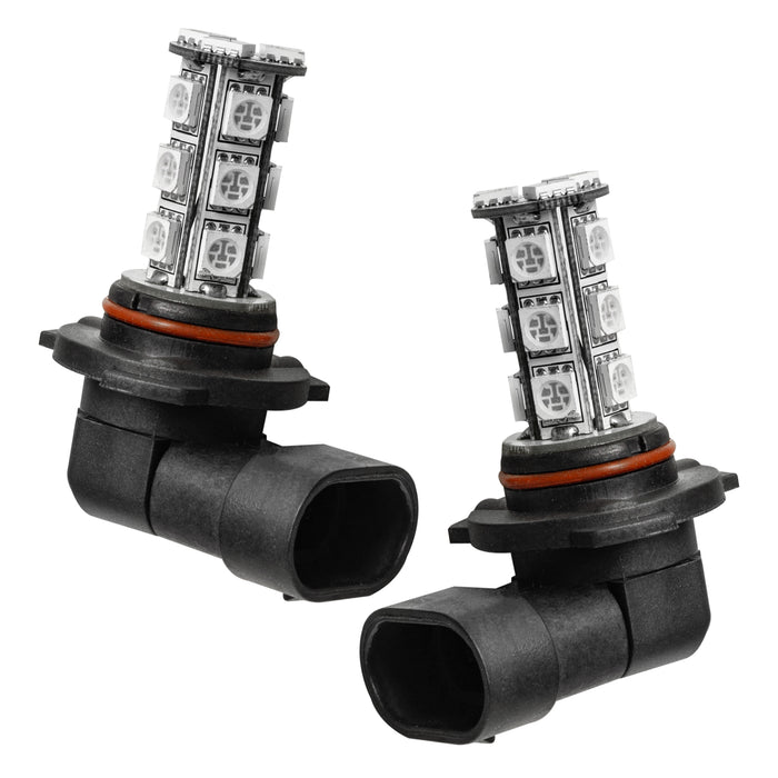 Oracle Lighting 3603-005 9005 18 LED Bulbs, Amber, Pair - Truck Part Superstore