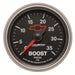 AutoMeter 3604-00406 GAUGE; BOOST; 2 1/16in.; 35PSI; MECHANICAL; CHEVY RED BOWTIE; BLACK - Truck Part Superstore