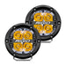 Rigid Industries 36114 360-Series 4 Inch Led Off-Road Spot Beam Amber Backlight Pair RIGID Industries - Truck Part Superstore