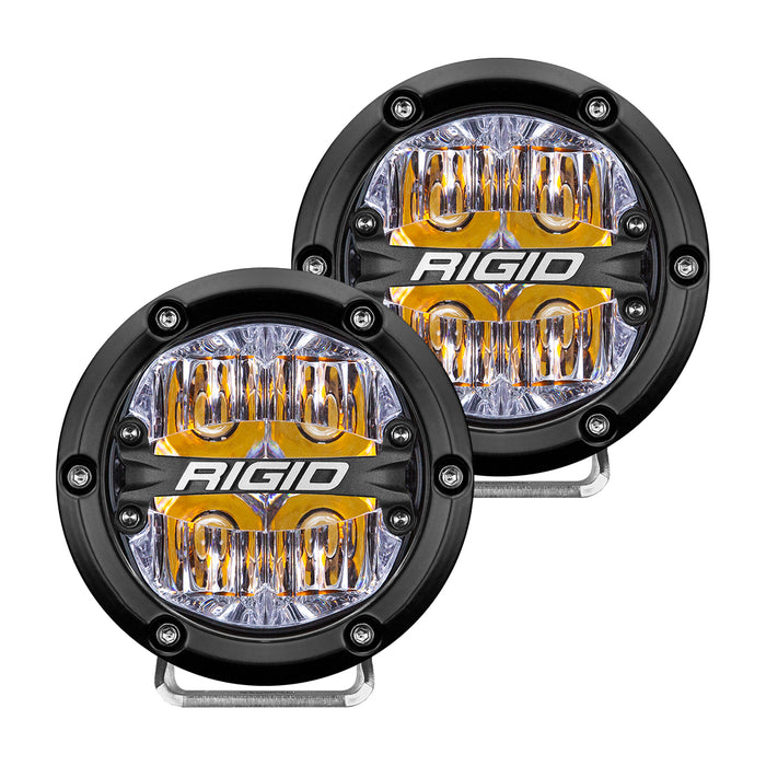 Rigid Industries 46706 2014-2020 Toyota Tundra A-Pillar Light Kit, Includes 4 Inch 360-Series Drive RIGID Industries - Truck Part Superstore