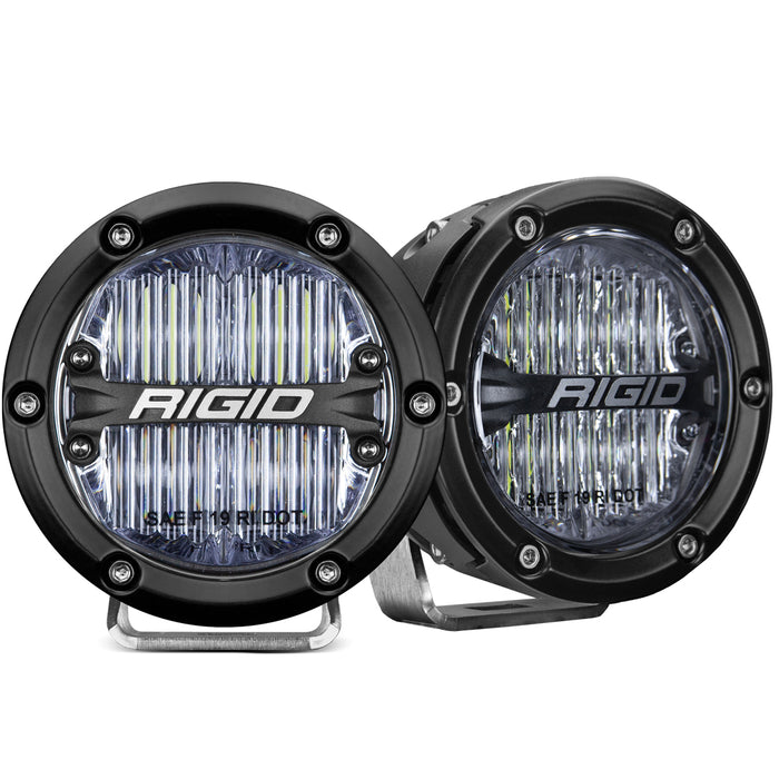 Rigid Industries 36120 360-Series Pro SAE Fog White Pair RIGID Industries - Truck Part Superstore