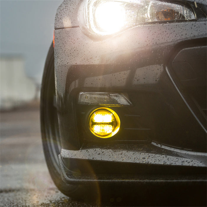 Rigid Industries 36121 360-Series Pro SAE 4 Inch Fog Light Yellow Pair RIGID Industries - Truck Part Superstore
