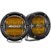 Rigid Industries 36121 360-Series Pro SAE 4 Inch Fog Light Yellow Pair RIGID Industries - Truck Part Superstore