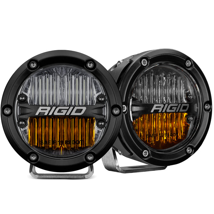 Rigid Industries 36122 360-Series SAE Fog Yellow/White Pair RIGID Industries - Truck Part Superstore