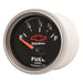 AutoMeter 3613-00406 GAUGE; FUEL LEVEL; 2 1/16in.; 0OE TO 90OF; ELEC; CHEVY RED BOWTIE; BLACK - Truck Part Superstore