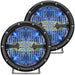 Rigid Industries 36207 360-Series 6 Inch Led Off-Road Drive Beam Blue Backlight Pair RIGID Industries - Truck Part Superstore