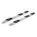 ARIES 363006-2 ARIES 363006-2 Oval Nerf Bars Wheel to Wheel (4 Inch Polished Stainless Steel) - Truck Part Superstore