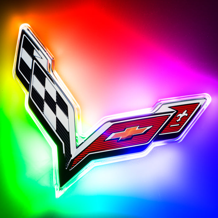 Oracle Lighting 3633-333 ColorSHIFT Rear Illuminated Emblem, Single Intensity - Truck Part Superstore