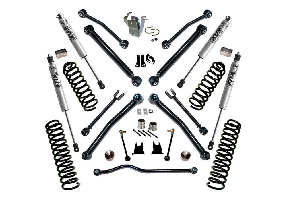Superlift K996F 4in. Lift Kit-07-18 Wrangler JK-2-door-w/Reflex Ctrl Arms/FOX Shocks - Truck Part Superstore