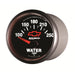 AutoMeter 3637-00406 GAUGE; WATER TEMP; 2 1/16in.; 100-250deg.F; ELECTRIC; CHEVY RED BOWTIE; BLACK - Truck Part Superstore