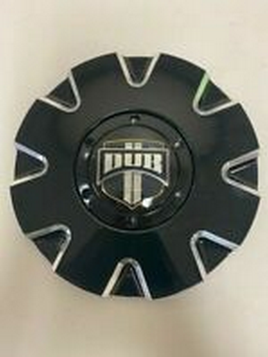 DUB 1PC 36410-15GBD DUB ROYALTY CAP-GLOSS BLK MACH DDT - Truck Part Superstore