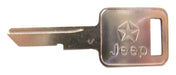 Crown Automotive Jeep Replacement 3641914 Key Blank; For Ignition Cylinder; - Truck Part Superstore