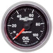 AutoMeter 3653 GAUGE; OIL PRESSURE; 2 1/16in.; 100PSI; DIGITAL STEPPER MOTOR; SPORT-COMP II - Truck Part Superstore
