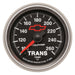 AutoMeter 3657-00406 GAUGE; TRANS. TEMP; 2 1/16in.; 100-260deg.F; DIGITAL STEPPER MOTOR; CHEVY RED BO - Truck Part Superstore