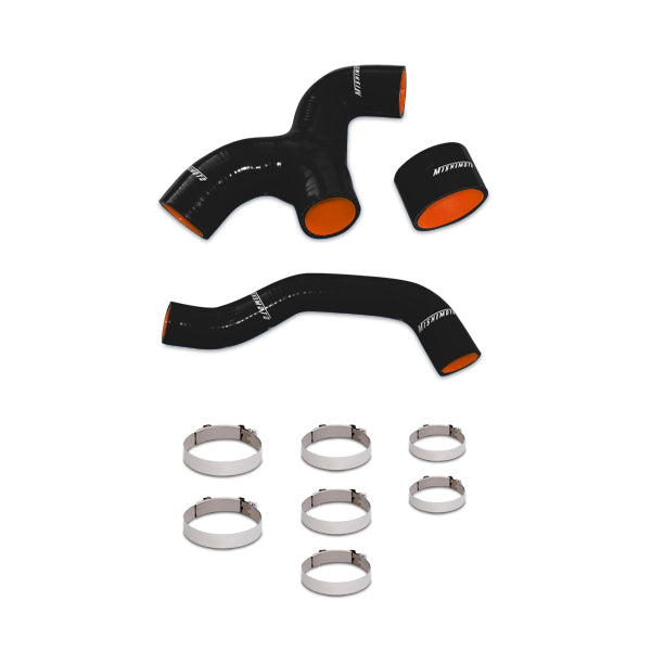 Mishimoto MMHOSE-SUB-INTBK Silicone Intercooler Hoses for Subaru Impreza WRX, 2001-2005 - Truck Part Superstore