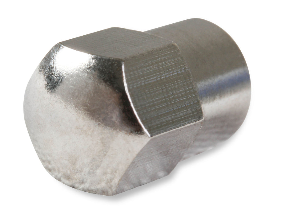 Mr Gasket 3663 Hex Chrome Valve Stem Caps; 4 pc.; - Truck Part Superstore