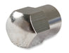 Mr Gasket 3663 Hex Chrome Valve Stem Caps; 4 pc.; - Truck Part Superstore