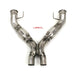 JBA Racing Headers 36695SXC 07-10 GT500 X-Pipe w/cats 304SS - Truck Part Superstore