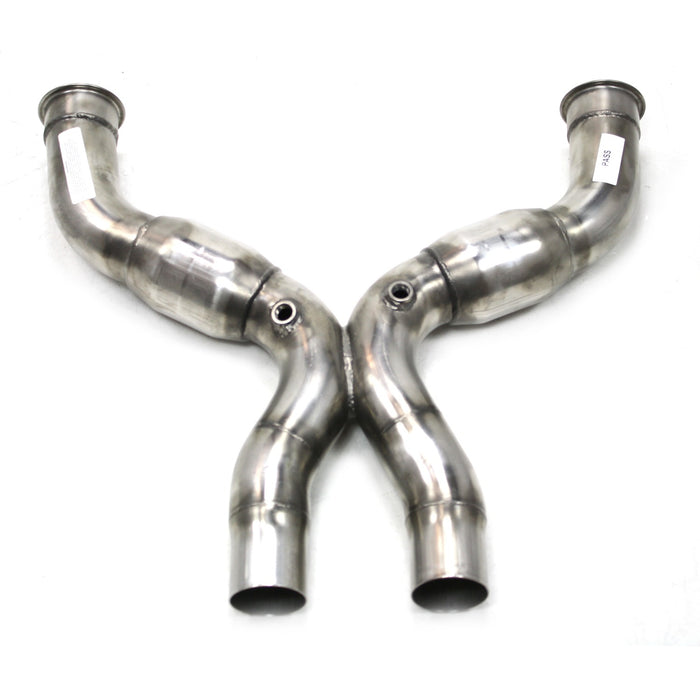 JBA Racing Headers 36698SXC 11-14 GT500 X-Pipe w/cats 304SS - Truck Part Superstore