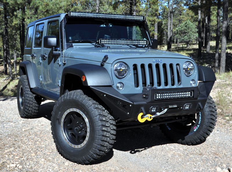 KC Hilites 366 Jeep JK; Overhead Mount C50 LED Bar/Brkt Kit 07-18 - Truck Part Superstore