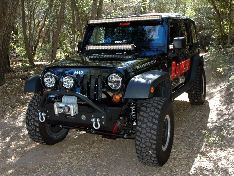 KC Hilites 367 Jeep JK; Hood Mount C30 LED Bar/Brkt Kit 07-18 - Truck Part Superstore