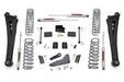 Rough Country 36830 5.0 Inch Dodge Suspension Lift Kit Dual Rate Coil Springs Radius Arms 14-18 Ram 2500 4WD Diesel Rough Country - Truck Part Superstore