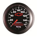 AutoMeter 3688-00406 GAUGE; SPEEDOMETER; 3 3/8in.; 160MPH; ELEC. PROGRAMMABLE; CHEVY RED BOWTIE; BLAC - Truck Part Superstore