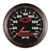 AutoMeter 3688-00406 GAUGE; SPEEDOMETER; 3 3/8in.; 160MPH; ELEC. PROGRAMMABLE; CHEVY RED BOWTIE; BLAC - Truck Part Superstore
