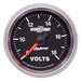 AutoMeter 3691 GAUGE; VOLTMETER; 2 1/16in.; 18V; DIGITAL STEPPER MOTOR; SPORT-COMP II - Truck Part Superstore